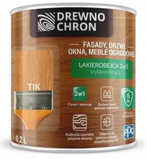 LAKIEROBEJCA ZEWNĘTRZNA 2W1 TIK 0.2L LAKIEROBEJCA ZEWNĘTRZNA 2W1 TIK 0.2L