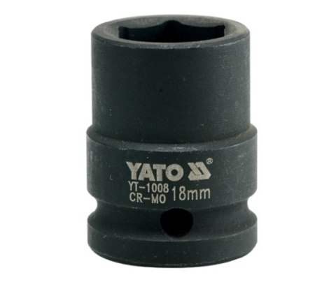 NASADKA KRÓTKA UDAROWA 6-KĄTNA 1/2'' 18MM NASADKA KRÓTKA UDAROWA 6-KĄTNA 1/2'' 18MM