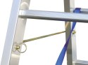 DRABINA ALUMINIOWA 3-ELEMENTOWA 1110CM 15+15+15 SZCZEBLI