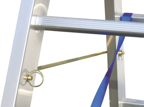 DRABINA ALUMINIOWA 3-ELEMENTOWA 860CM 12+12+12 SZCZEBLI DRABINA ALUMINIOWA 3-ELEMENTOWA 860CM 12+12+12 SZCZEBLI