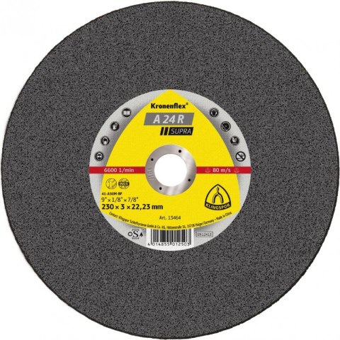 TARCZA WYPUKŁA A24R T27 115*2.5*22 13466 TARCZA WYPUKŁA A24R T27 115*2.5*22 13466