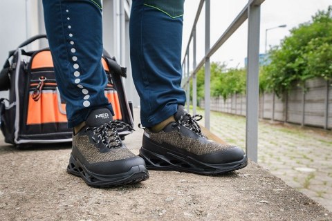 PÓŁBUTY ROBOCZE S1 SR FO STALOWY PODNOSEK ROZMIAR 41 NEO PÓŁBUTY ROBOCZE S1 SR FO STALOWY PODNOSEK ROZMIAR 41 NEO