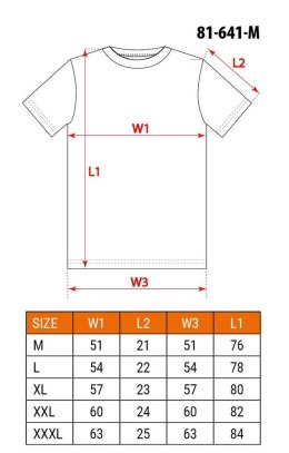 T-SHIRT Z NADRUKIEM FEEL THE BIT ROZMIAR XXL NEO