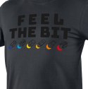 T-SHIRT Z NADRUKIEM FEEL THE BIT ROZMIAR XXL NEO