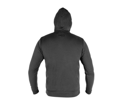 BLUZA ROZPINANA Z KAPTUREM COMFORT SZARA ROZMIAR S NEO BLUZA ROZPINANA Z KAPTUREM COMFORT SZARA ROZMIAR S NEO