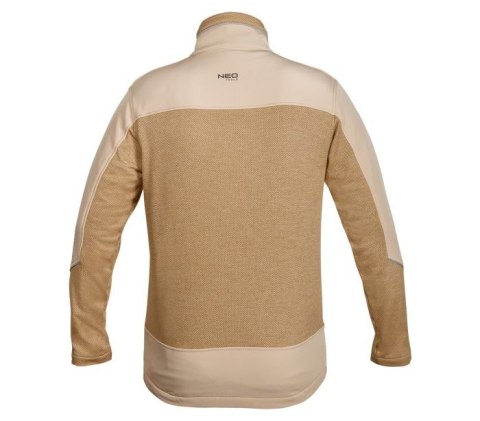 BLUZA SOFTSHELL OUTDOOR, BEŻOWA, ROZMIAR XXL NEO BLUZA SOFTSHELL OUTDOOR, BEŻOWA, ROZMIAR XXL NEO