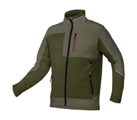 BLUZA SOFTSHELL OUTDOOR ZIELONA ROZMIAR XXXL NEO BLUZA SOFTSHELL OUTDOOR ZIELONA ROZMIAR XXXL NEO