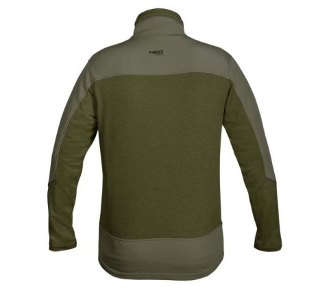 BLUZA SOFTSHELL OUTDOOR ZIELONA ROZMIAR XXXL NEO BLUZA SOFTSHELL OUTDOOR ZIELONA ROZMIAR XXXL NEO