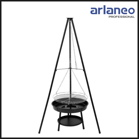 GRILL WISZĄCY NA TRÓJNOGU RUSZT 46CM LUND GRILL WISZĄCY NA TRÓJNOGU RUSZT 46CM LUND