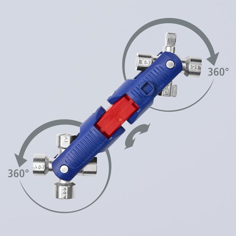 KLUCZ UNIWERSALNY JOINTKEY QUADRO KNIPEX KLUCZ UNIWERSALNY JOINTKEY QUADRO KNIPEX
