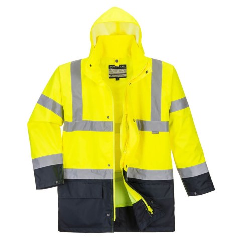 KURTKA OSTRZEGAWCZA OCIEPLANA S766YBR HI-VIS 5W1 4XL PORTWEST KURTKA OSTRZEGAWCZA OCIEPLANA S766YBR HI-VIS 5W1 4XL PORTWEST