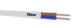 PRZEWÓD YDY 2X2,5 BIAŁY 450/750V ELPAR