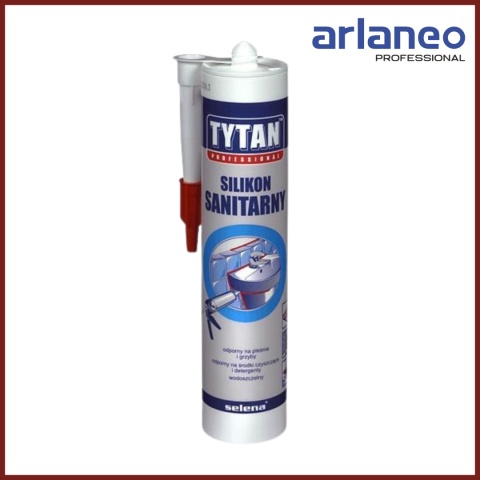 SILIKON SANITARNY TYTAN 280ML BIAŁY SILIKON SANITARNY TYTAN 280ML BIAŁY