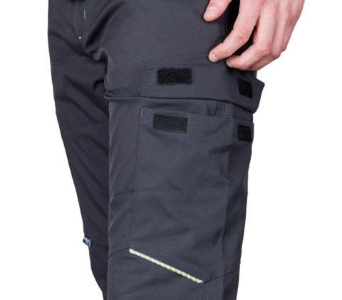 SPODNIE ROBOCZE MIX&MATCH STRETCH SZARE ROZMIAR XXL NEO SPODNIE ROBOCZE MIX&MATCH STRETCH SZARE ROZMIAR XXL NEO