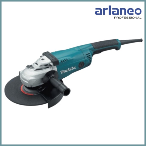 SZLIFIERKA KĄTOWA 230MM 2200W ŁAGODNY ROZRUCH MAKITA
