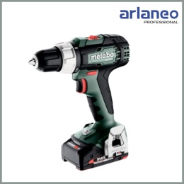 WIERTARKO-WKRĘTARKA AKUMULATOROWA 18V BS 18 L | 2×2.0Ah | METABO | metaBOX