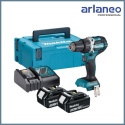 WIERTARKO-WKRĘTARKA AKUMULATOROWA BLDC 18V 2*3.0AH LI-LON MAKITA