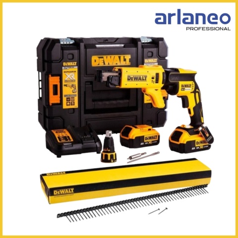 WKRĘTARKA AKUMULATOROWA DO G-K 18V 2*2.0AH LI-LON+DCF6201 DEWALT WKRĘTARKA AKUMULATOROWA DO G-K 18V 2*2.0AH LI-LON+DCF6201 DEWALT