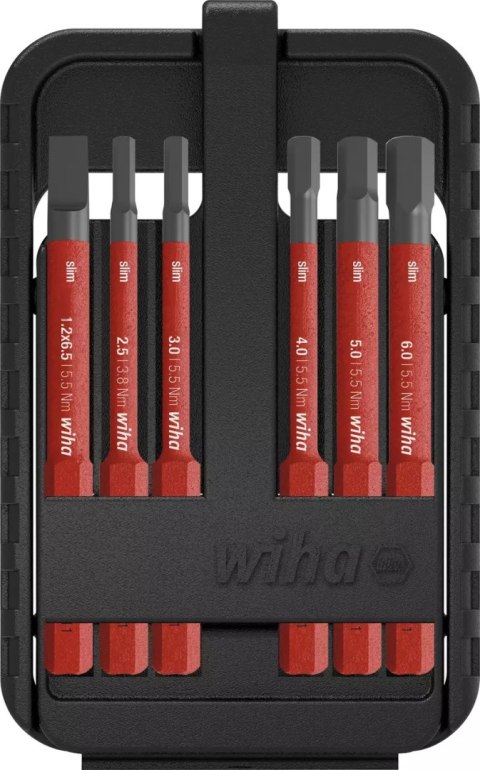 ZESTAW BITÓW SLIM BIT ELECTRIC 7CZ. W KASECIE WIHA ZESTAW BITÓW SLIM BIT ELECTRIC 7CZ. W KASECIE WIHA