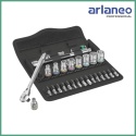 ZESTAW KLUCZY NASADOWYCH 1/4'' ZYLKOP, 28 CZ. WERA – 8100 SA 8