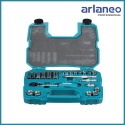 ZESTAW KLUCZY NASADOWYCH MAKITA 3/8" – 23 ELEMENTY