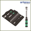 ZESTAW KLUCZY NASADOWYCH Z GRZECHOTKĄ WERA ZYKLOP HYBRID 1/2" – 13 CZĘŚCI