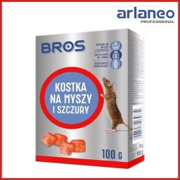 KOSTKA NA MYSZY I SZCZURY 100G BROS