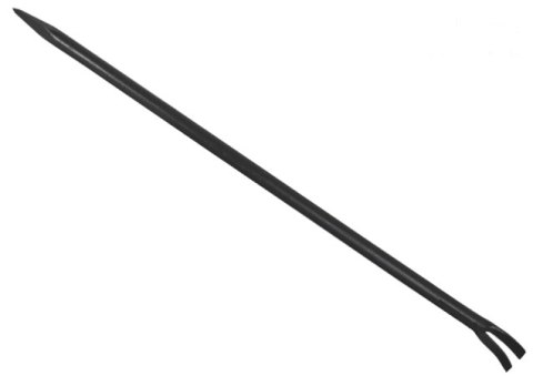 ŁOM PROSTY Z RATKĄ 1070MM KUŹNIA ŁOM PROSTY Z RATKĄ 1070MM KUŹNIA
