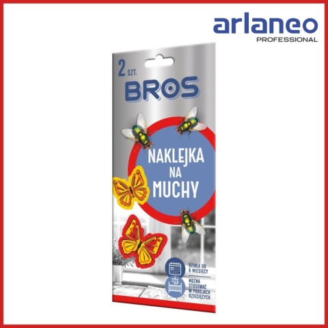 NAKLEJKA NA MUCHY 2SZT BROS NAKLEJKA NA MUCHY 2SZT BROS