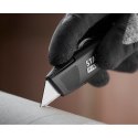 NÓŻ HEAVY DUTY OSTRZE TRAPEZ STAŁE METALOWY CZARNY STANLEY