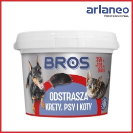 BROS ODSTRASZACZ NA KRETY, PSY I KOTY – NATURALNA OCHRONA OGRODU