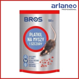 PŁATKIL NA MYSZY I SZCZURY 100G BROS