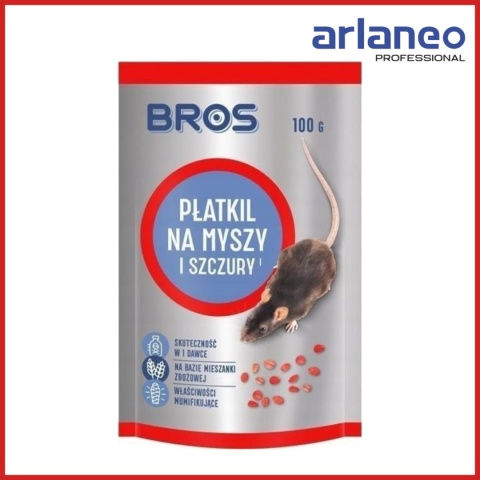 PŁATKIL NA MYSZY I SZCZURY 100G BROS