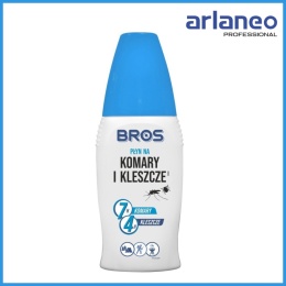 PŁYN NA KOMARY I KLESZCZE 100 ML BROS