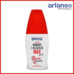 PŁYN NA KOMARY I KLESZCZE MAX 50 ML BROS