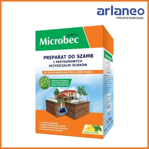 PREPARAT DO SZAMB - MICROBEC ULTRA 900G+300GRATIS BROS PREPARAT DO SZAMB - MICROBEC ULTRA 900G+300GRATIS BROS