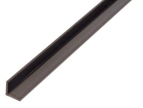 PROFIL KĄTOWY PVC CZARNY 1000X15X15X1,2 UN PROFIL KĄTOWY PVC CZARNY 1000X15X15X1,2 UN