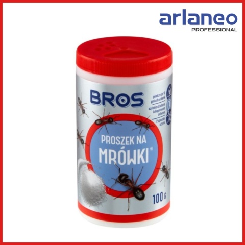 BROS Proszek na Mrówki 100g | Skuteczna ochrona domu i ogrodu BROS Proszek na Mrówki 100g | Skuteczna ochrona domu i ogrodu