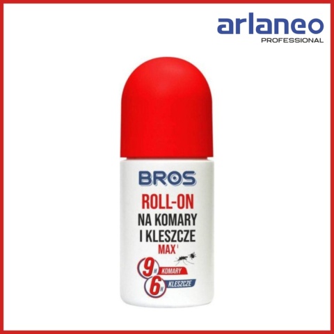 ROLL-ON NA KOMARY I KLESZCZE MAX 50ML (25%DEET) BROS ROLL-ON NA KOMARY I KLESZCZE MAX 50ML (25%DEET) BROS