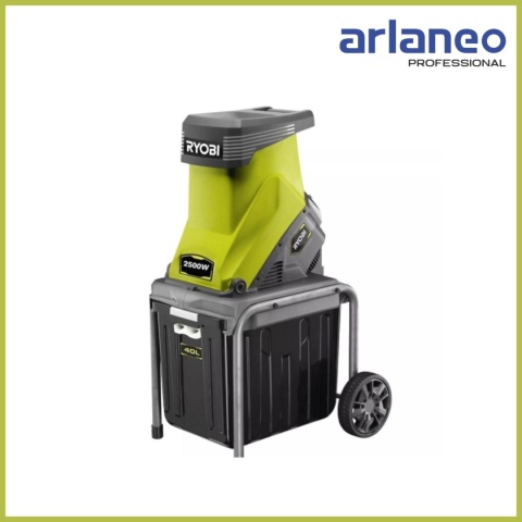 ROZDRABNIARKA DO GAŁĘZI RYOBI RSH2545B | 2500 W | 45 MM ROZDRABNIARKA DO GAŁĘZI RYOBI RSH2545B | 2500 W | 45 MM