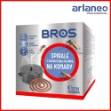 SPIRALE NA KOMARY Z DEKORACYJNĄ OSŁONĄ 6SZTU. BROS