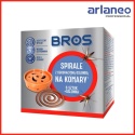SPIRALE.NA KOMARY Z DEKORACYJNĄ OSŁONĄ 6SZTU. BROS