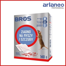 BROS ZIARNO NA MYSZY I SZCZURY – Trutka pokarmowa 140 g