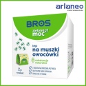 ZIELONA MOC LEP NA MUSZKI OWOCÓWKI 2 SZT BROS