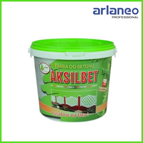 AKSILBET FARBA DO BETONU POPIELATY RAL 7035 5.0L AKSILBET
