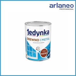 EMALIA ALKIDOWA DO DREWNA I METALU ORZECH ŚREDNI 0,9L JEDYNKA