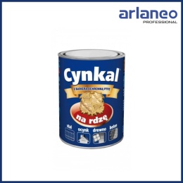 GRUNTOEMALIA AKRYLOWA CYNKAL 0,7L CZARNA 9005 MALEXIM