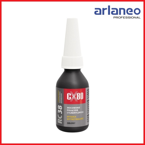 KLEJ DO MONTAŻU ŁOŻYSK I PIERŚCIENI ZIELONY 10ML CX-80