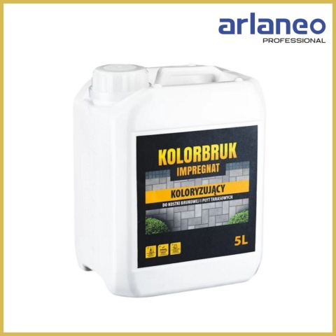 KOLORBRUK IMPREGNAT KOLORYZUJACY DO KOSTKI BRUK.ANTRACYT 5L AKSILBET