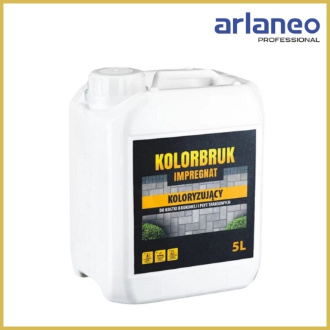 KOLORBRUK IMPREGNAT KOLORYZUJACY DO KOSTKI BRUK.ŻÓŁTY 5L AKSILBET